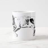 Sleeping Pit Mix, Cozy Christmas ジャンボコーヒーマグカップ (正面)