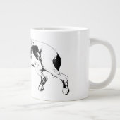 Sleeping Pit Mix, Cozy Christmas ジャンボコーヒーマグカップ (右)