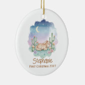 Sleeping Pony Desert Moon セラミックオーナメント (右)