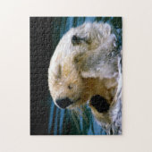 Sleeping Sea Otter, Jigsaw Puzzle ジグソーパズル (縦)
