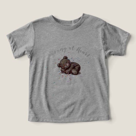 Sleeping Teddy Bear (デザイン正面)