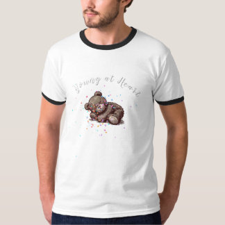 Sleeping Teddy Bear T-Shirt Tシャツ