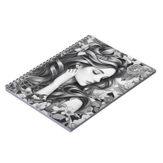 Sleeping Woman ノートブック (左側)