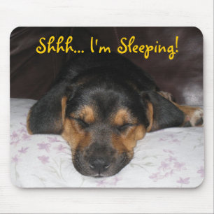 sleepingjackson、Shhh… 私は眠っています! マウスパッド