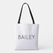 Sleepover Squad Heart Party Favor Custom トートバッグ (裏面)