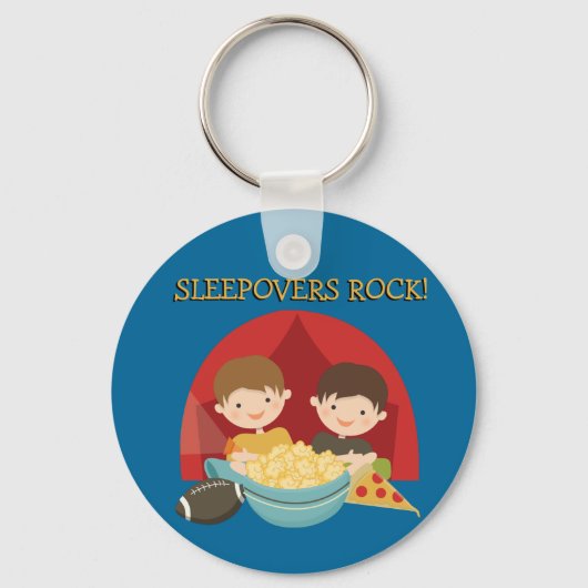 Sleepoversの石 キーホルダー (正面)