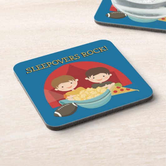 Sleepoversの石 コースター (左側)