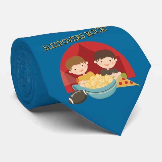 Sleepoversの石 ネクタイ (ロール)