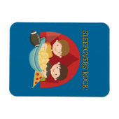 Sleepoversの石 マグネット (横)