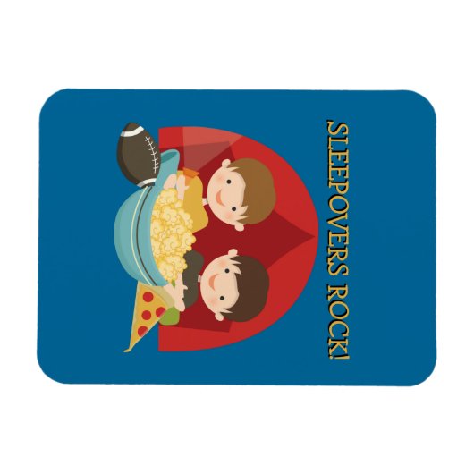 Sleepoversの石 マグネット (横)