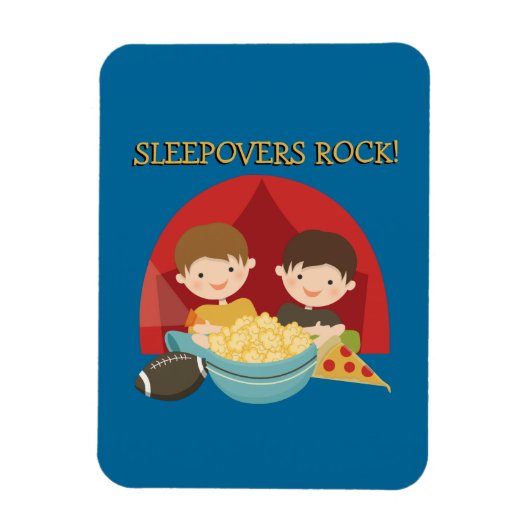 Sleepoversの石 マグネット (縦)