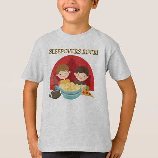 Sleepoversの石 Tシャツ (正面)