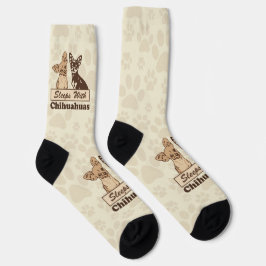 Sleeps With Chihuahuas Socks ソックス