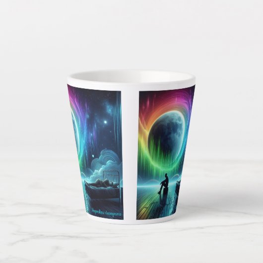 Sleepwalkers Anonymous Latte Mug カフェラテマグ (正面)