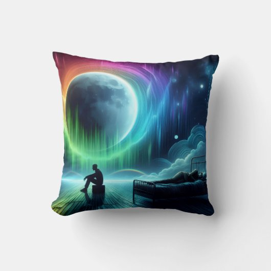 Sleepwalkers Anonymous Throw Pillow クッション (正面)
