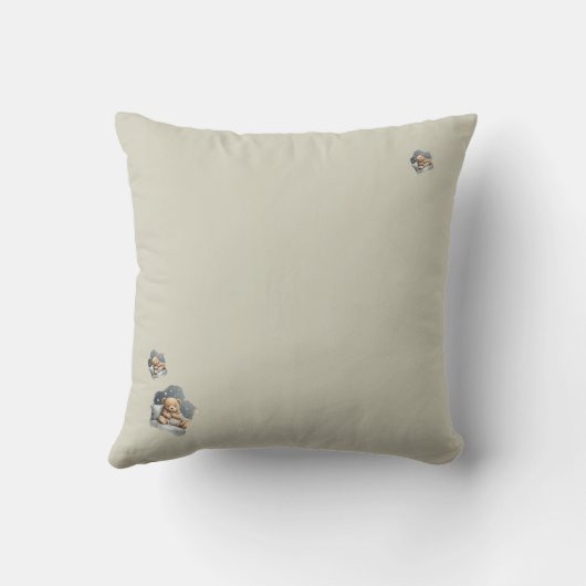 Sleepy Bear クッション (裏面)