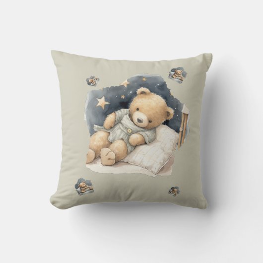 Sleepy Bear クッション (正面)