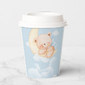 Sleepy Bear Baby Shower Paper Cups 紙コップ (裏面)