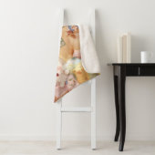 "Sleepy Bunny Kids Blanket – Cozy Repeated Rabbit  シェルパブランケット (インサイチュ)