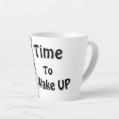 Sleepy Cat カフェラテマグ (右アングル)