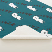 Sleepy cat シェルパブランケット (3/4)