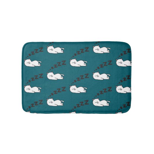 Sleepy cat バスマット (正面)