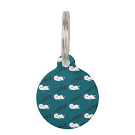 Sleepy cat ペット　ネームタグ