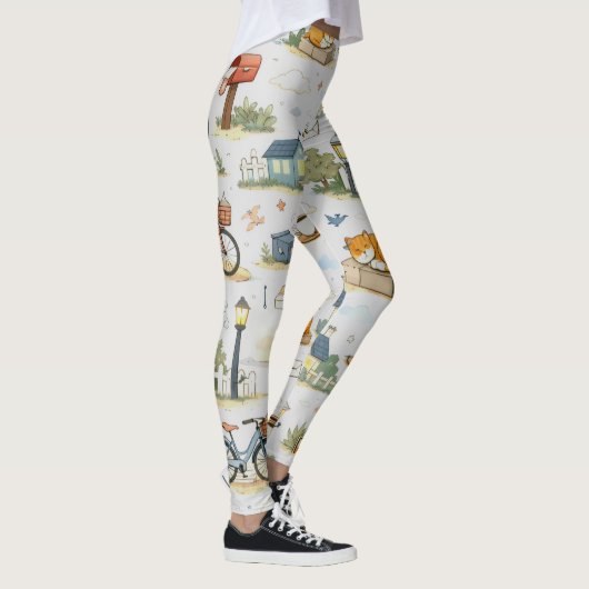 Sleepy Dawn Town Leggings レギンス (右)