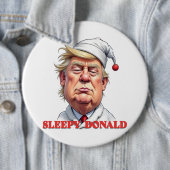 Sleepy Donald – A Subtle Political Caricature 缶バッジ (インサイチュ)