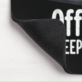 Sleepy French Bulldog Funny Dog Lovers Men Women K マウスパッド (コーナー)