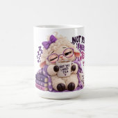 Sleepy Lamb Tea Lover Mug – Not Yet, I Need Tea コーヒーマグカップ (中央)