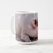 Sleepy Pig Mug コーヒーマグカップ (正面左)