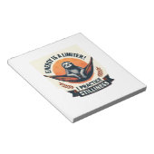 Sleepy Sloth Vintage Funny Introvert Shirt 2 ノートパッド (アングル)