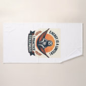 Sleepy Sloth Vintage Funny Introvert Shirt 2 バスタオル (バスタオル)