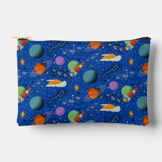 Sleepy Space Adventure Dark Sky Arizona アクセサリーポーチ (正面)