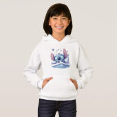Sleepy Stitch Hoodie for Kids (正面フル)