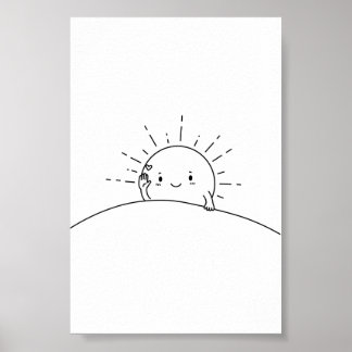 Sleepy Sun Says Hi ポスター