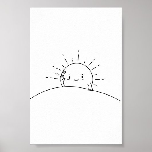 Sleepy Sun Says Hi ポスター (正面)
