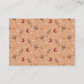 Sleepy Tiger Neutral Baby Shower Diaper Raffle エンクロージャーカード (裏面)