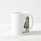 Sleepy Vintage Frog Coffee Mug コーヒーマグカップ (正面右)