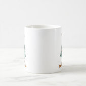Sleepy Vintage Frog Coffee Mug コーヒーマグカップ (中央)