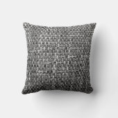 SleepyCat Kissen grau meliert クッション (裏面)