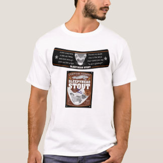 Sleepyheadの丈夫なラベル Tシャツ