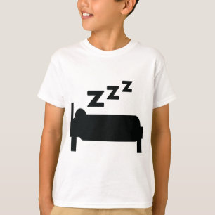 sleepyheadのzzzの睡眠 tシャツ