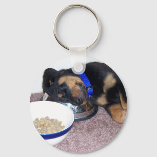 sleepyhead rottweiler. キーホルダー