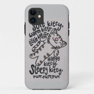 SleepyKittySongCase iPhone 11 ケース