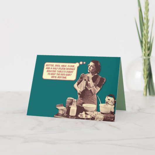 Sleepytimeのケーキのレシピ カード (正面)