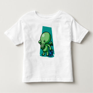 Sleepytime Cthulhuの幼児のTシャツ トドラーTシャツ