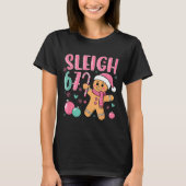 Sleigh 67 Gingerbread Christmas Six Seven Meme Vir Tシャツ (正面)