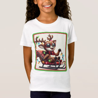 Sleigh All Day – クリスマスTシャツ Tシャツ